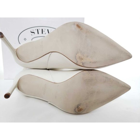 Steve Madden Via Leather Point Toe Stiletto Bootie - Picture 6 of 8